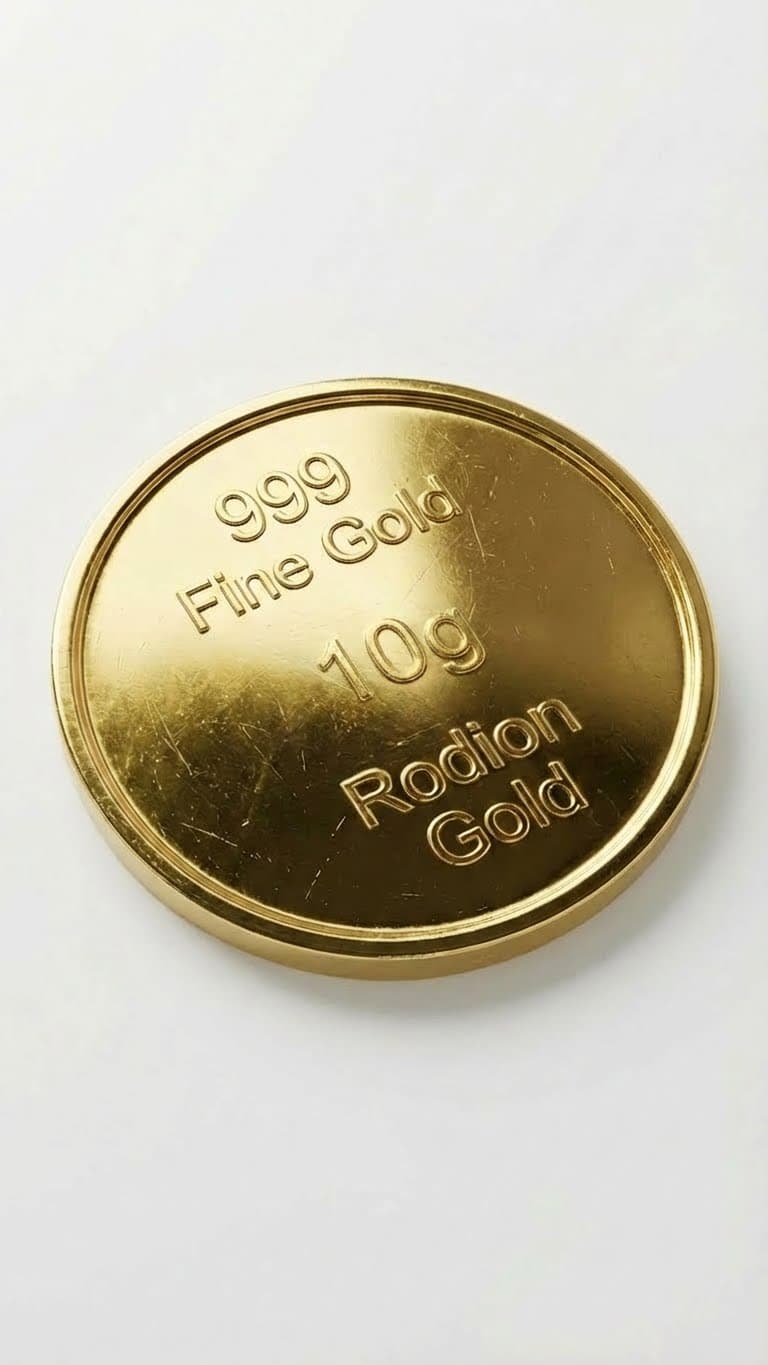 10g Gold Coin – 999.9 Fine Gold