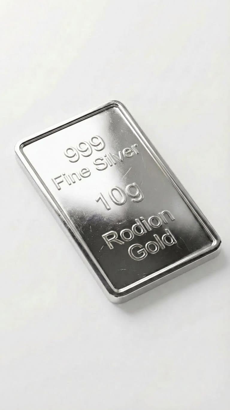 10g Silver Bar – 999 Fine Silver