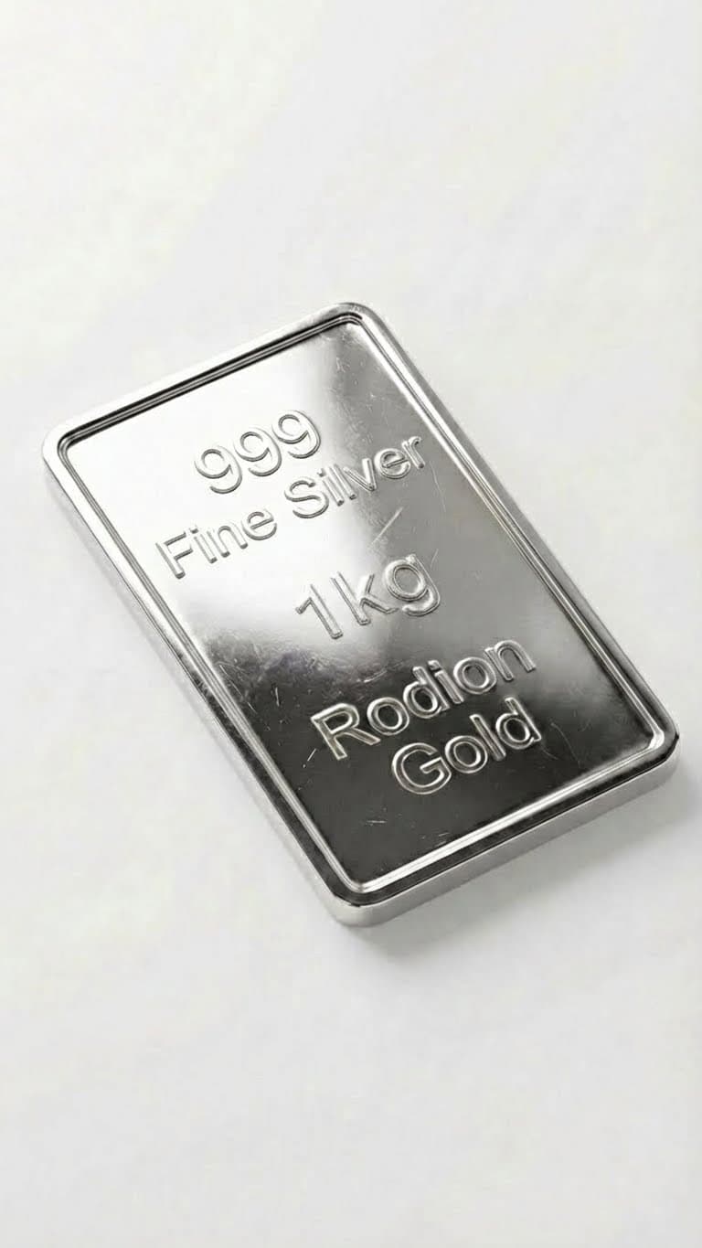 1kg Silver Bar – 999 Fine Silver
